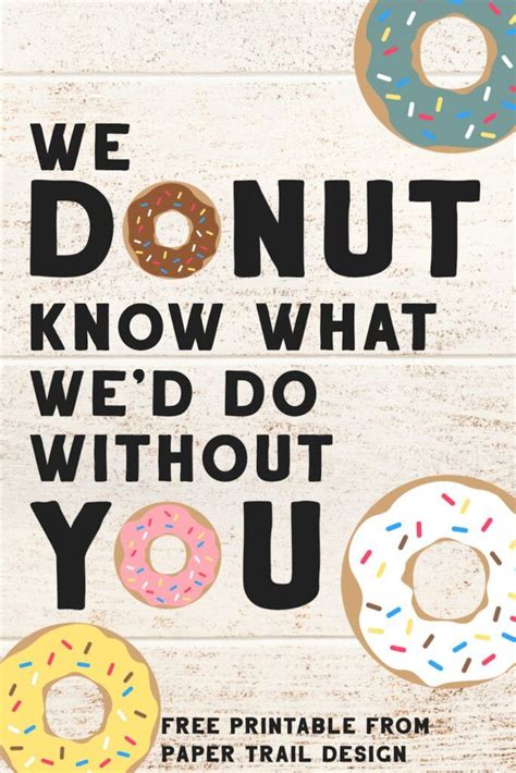 donut quotes for teachers|donuts for teacher appreciation.